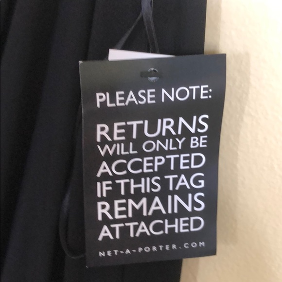 NWT Michael Kors Collection Black Dress Sz. 10 - Picture 7 of 10